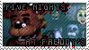 An animated Five Nights at Freddy's stamp.